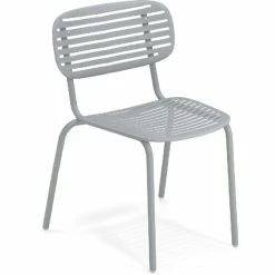 Emu MOM Stuhl 4er Set - 4 Stühle à 76 X 53 X 56 Cm - Wolkengrau