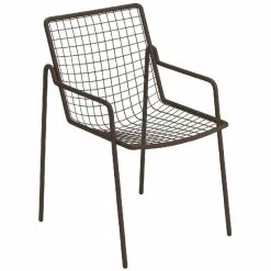 Emu RIO R50 Armlehnstuhl 4er Set - 4 Stühle à 83,5 X 53,5 X 59 Cm - Indischbraun