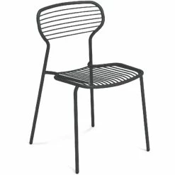 Emu APERO Stuhl 4er Set - 4 Stühle à 78 X 50 X 52 Cm - Antikeisen