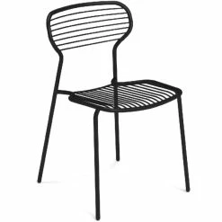 Emu APERO Stuhl 4er Set - 4 Stühle à 78 X 50 X 52 Cm - Schwarz