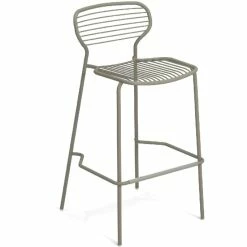 Emu APERO Barhocker 2er Set - 2 Barhocker à 101 X 53 X 55 Cm - Grau/grün