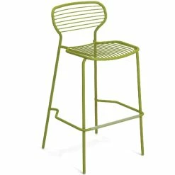 Emu APERO Barhocker 2er Set - 2 Barhocker à 101 X 53 X 55 Cm - Hellgrün