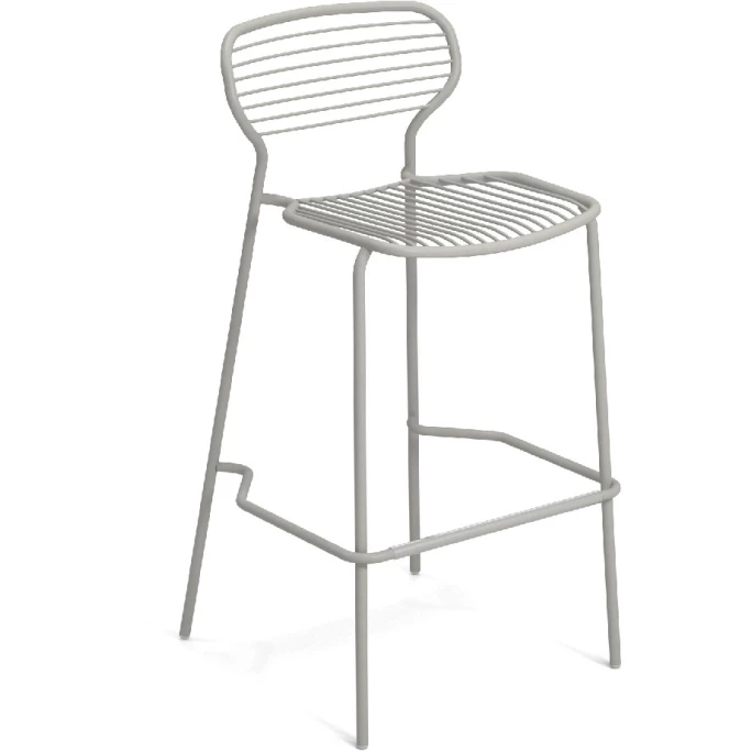 Emu APERO Barhocker 2er Set - 2 Barhocker à 101 X 53 X 55 Cm - Zement