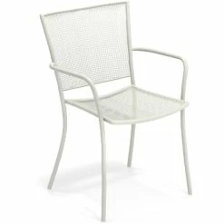 Emu ATHENA Armlehnstuhl 4er Set - 4 Stühle à 90 X 59 X 63 Cm - Weiß