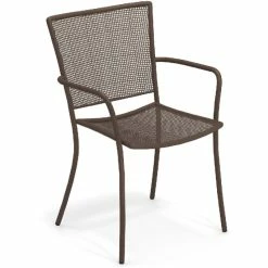 Emu ATHENA Armlehnstuhl 4er Set - 4 Stühle à 90 X 59 X 63 Cm - Indischbraun