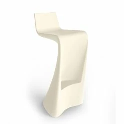 Vondom WING Barhocker - 40x40x87 Cm - Ecru