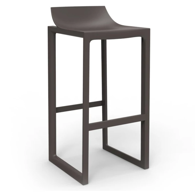 Vondom WALLSTREET Barhocker - 2er Set - 2er Set - 42x42x86 Cm - Broncefarben