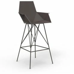 Vondom FAZ Barhocker - 4er Set - 4er Set - 57x51x111 Cm - Broncefarben