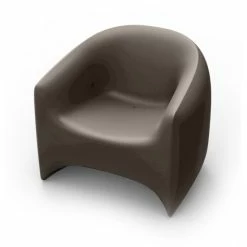 Vondom BLOW Lounge Sessel - 90x78x76 Cm - Taupe
