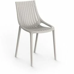 Vondom IBIZA Stuhl - 4er Set - 4er Set - 46x51x81 Cm - Ecru