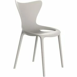 Vondom LOVE Stuhl- 4er-Set - 4er Set - 53x51x87 Cm - Ecru