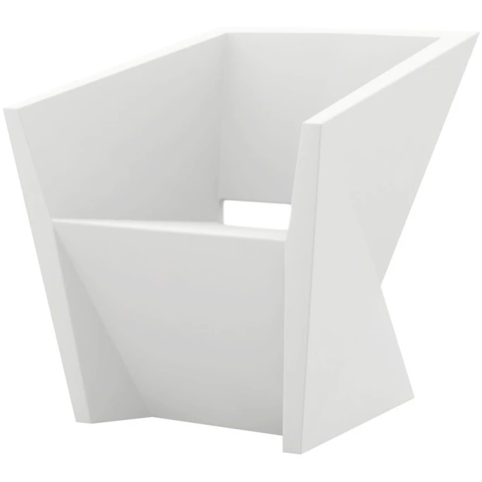 Vondom FAZ Stuhl Mit Armlehnen - 72x65x76 Cm - Weiß
