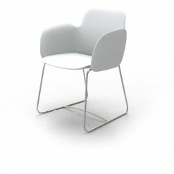 Vondom PEZZETTINA Stuhl Mit Armlehnen - 58x55x80 Cm - Eis