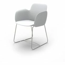 Vondom PEZZETTINA Stuhl Mit Armlehnen - 58x55x80 Cm - Weiß