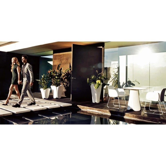 Vondom PEZZETTINA Stuhl Mit Armlehnen - 58x55x80 Cm - Orange – Bild 4