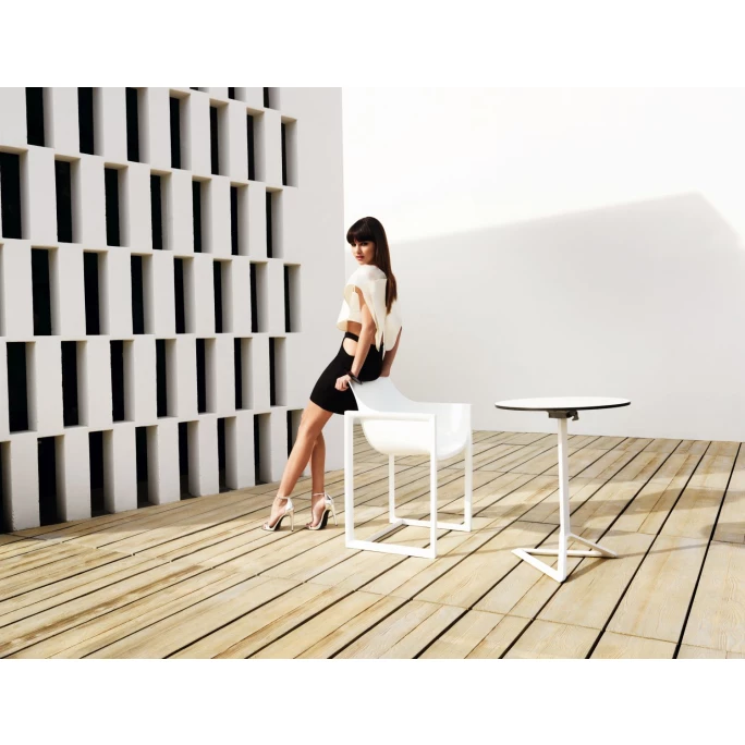 Vondom WALLSTREET Stuhl Mit Armlehnen - 2er Set - 2er Set - 57x53x80 Cm - Broncefarben – Bild 3