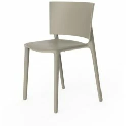 Vondom AFRICA Stuhl - 4er Set - 4er Set - 52x51x80 Cm - Ecru