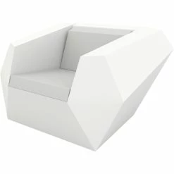 Vondom FAZ Lounge Sessel - 120x100x70 Cm - Weiß