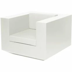 Vondom VELA Lounge Sessel - 100x100x72 Cm - Eis