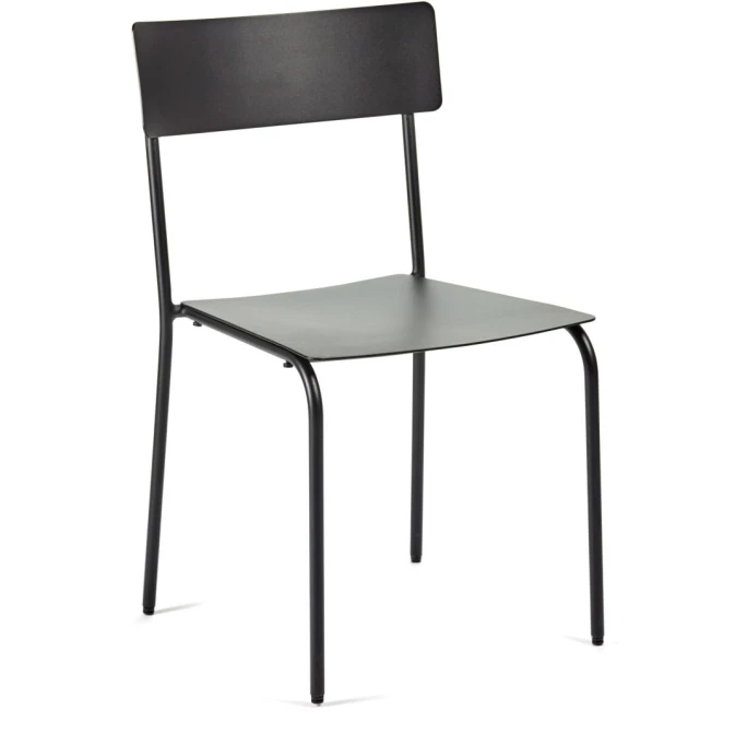 Serax August Stuhl 2er Set - 2 Stühle à Länge 49,4 Cm X Breite 48,8 Cm X Höhe 85 Cm - Schwarz