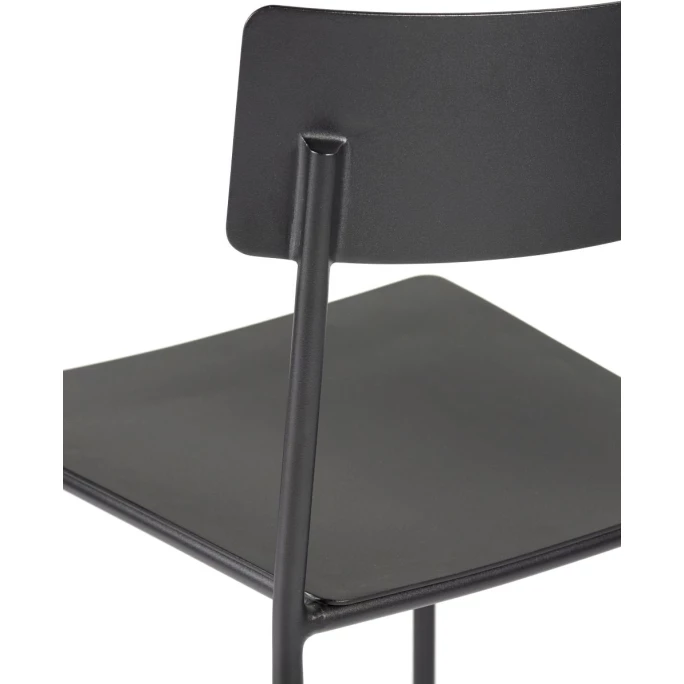 Serax August Stuhl 2er Set - 2 Stühle à Länge 49,4 Cm X Breite 48,8 Cm X Höhe 85 Cm - Schwarz – Bild 5