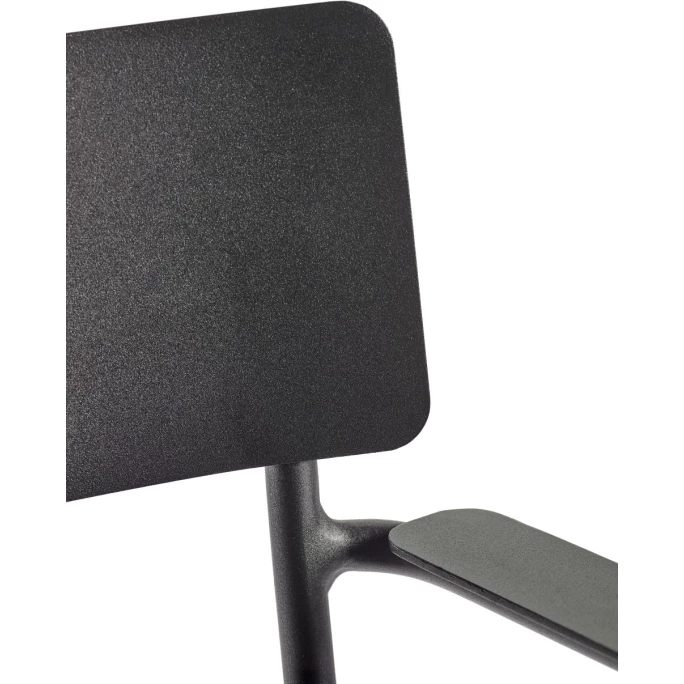 Serax August Armlehnstuhl 2er Set - 2 Stühle à Länge 49,4 Cm X Breite 48,8 Cm X Höhe 85 Cm - Schwarz – Bild 5