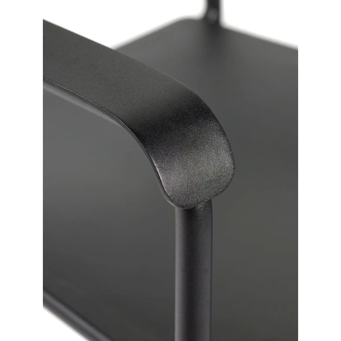 Serax August Armlehnstuhl 2er Set - 2 Stühle à Länge 49,4 Cm X Breite 48,8 Cm X Höhe 85 Cm - Schwarz – Bild 6