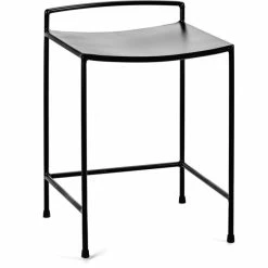 Serax Nello Sitzhocker - Länge 34,5 Cm X Breite 35,5 Cm X Höhe 50 Cm - Schwarz