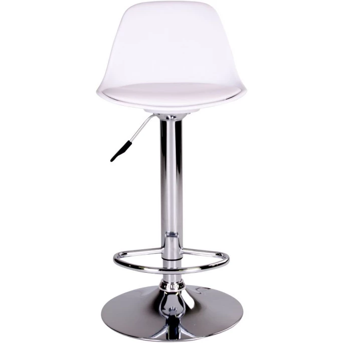 House Nordic Trondheim Barhocker 2er-Set - 2er-Set - 41x39x82-104 Cm - Weiß – Bild 2