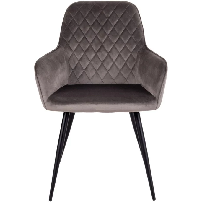 House Nordic Harbo Stuhl 2er-Set - 2er-Set - 65x57x87 Cm - Mushroom Grau – Bild 2