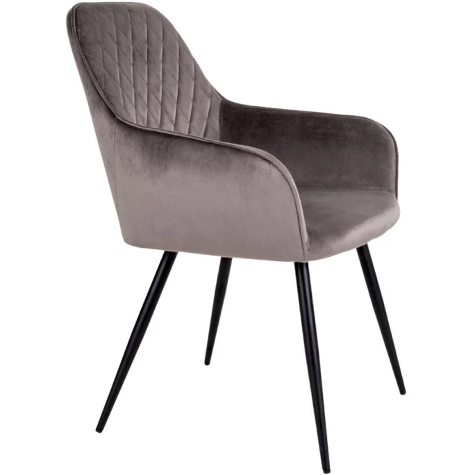 House Nordic Harbo Stuhl 2er-Set - 2er-Set - 65x57x87 Cm - Mushroom Grau – Bild 3