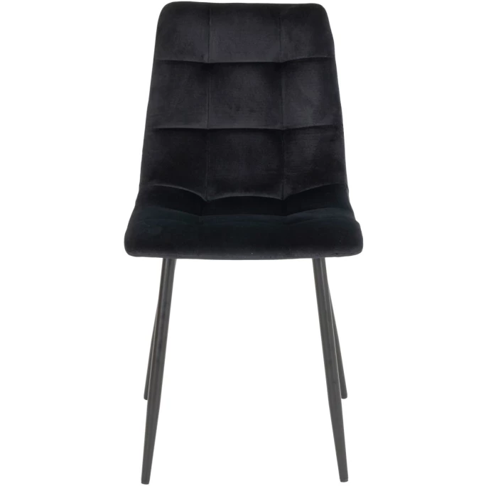 House Nordic Middelfart Stuhl 2er-Set - 2er-Set - 55x44x86 Cm - Schwarz – Bild 2