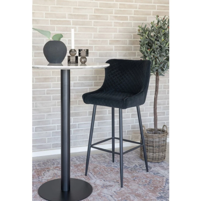 House Nordic Dallas Barhocker - 56x48x105 Cm - Schwarz – Bild 6