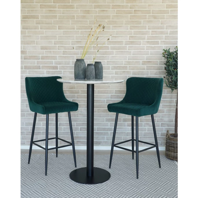 House Nordic Dallas Barhocker - 56x48x105 Cm - Dunkelgrün – Bild 5