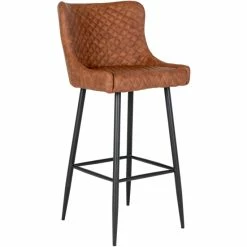 House Nordic Dallas Barhocker - 56x48x105 Cm - Braun