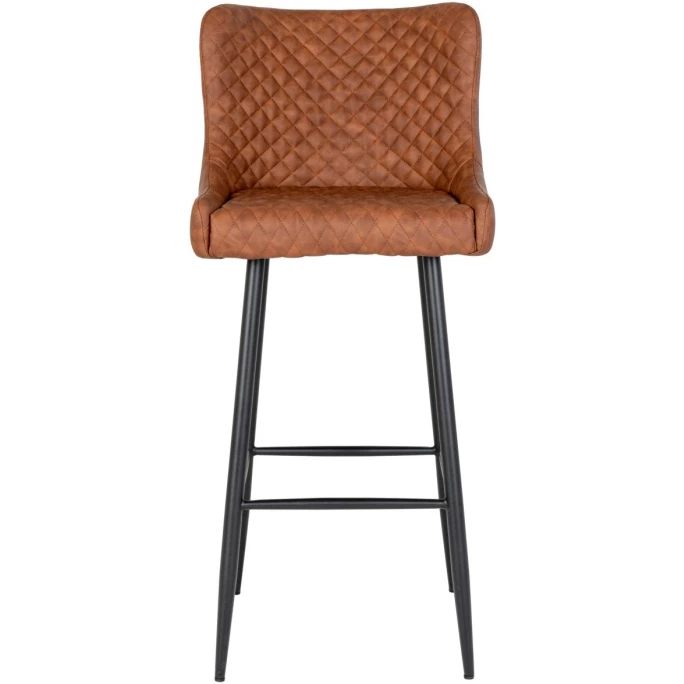 House Nordic Dallas Barhocker - 56x48x105 Cm - Braun – Bild 2