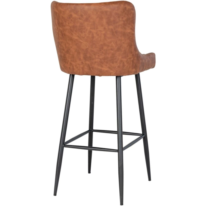 House Nordic Dallas Barhocker - 56x48x105 Cm - Braun – Bild 4