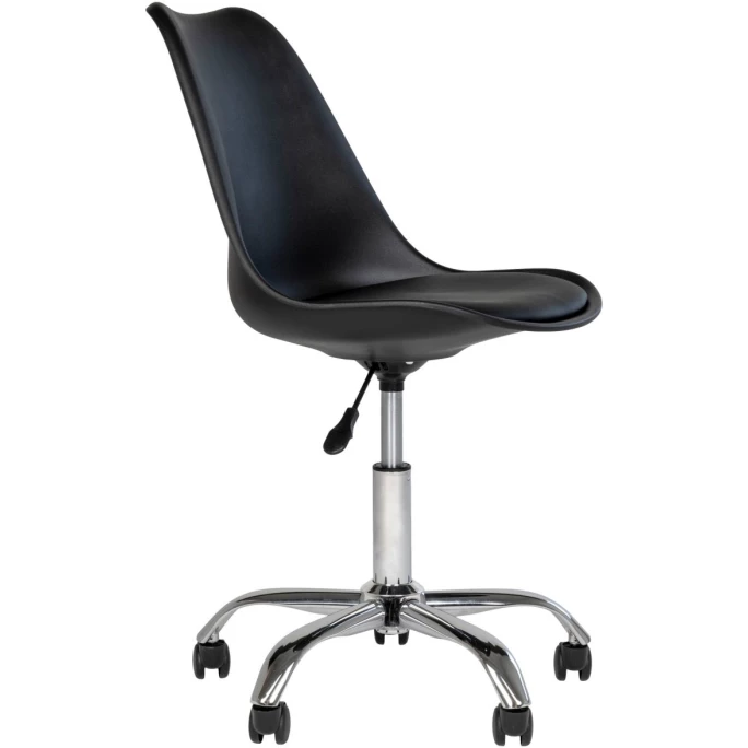 House Nordic Stavanger Bürostuhl - 54x48x84-94 Cm - Schwarz – Bild 3