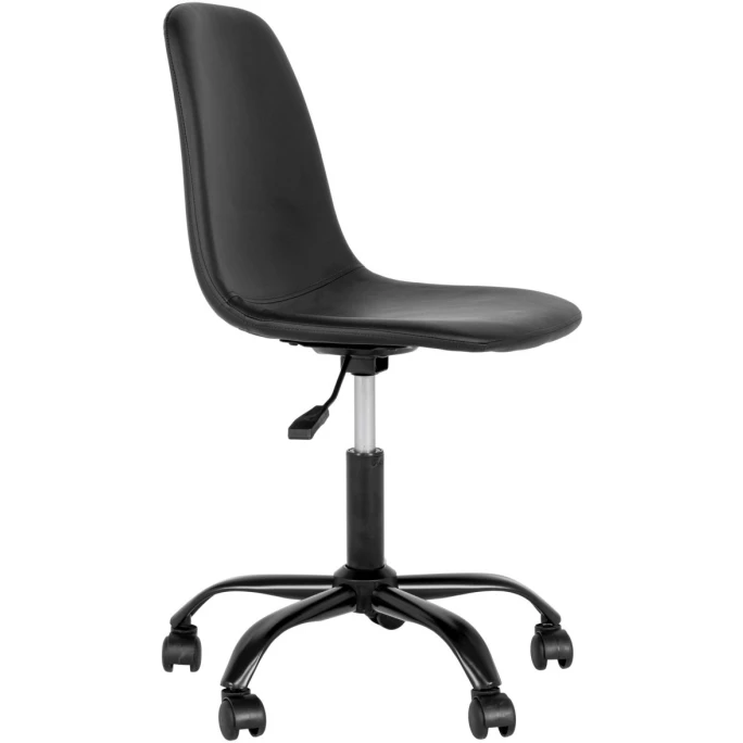 House Nordic Stockholm Bürostuhl - 48x44x86-94 Cm - Schwarz – Bild 3
