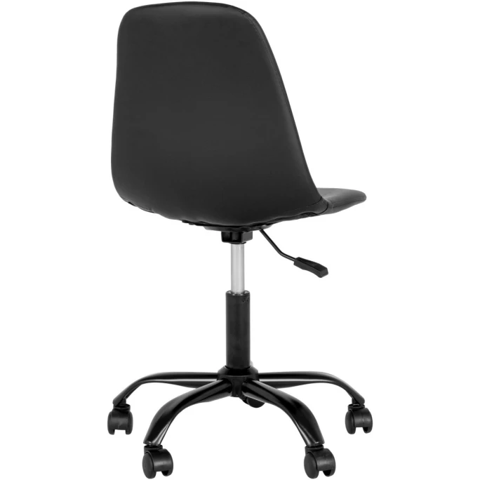 House Nordic Stockholm Bürostuhl - 48x44x86-94 Cm - Schwarz – Bild 4