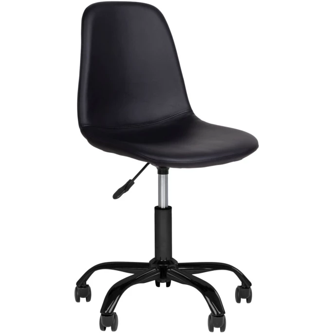 House Nordic Stockholm Bürostuhl - 48x44x86-94 Cm - Schwarz – Bild 6