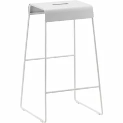 ZONE Denmark A-Stool Barhocker - 38x38x65 Cm - Soft Grey