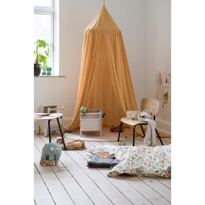 Sebra Oakee Kinderbank - 56,2 X 25,5 Cm - Höhe 59 Cm - Eiche + Schwarzes Metall – Bild 3