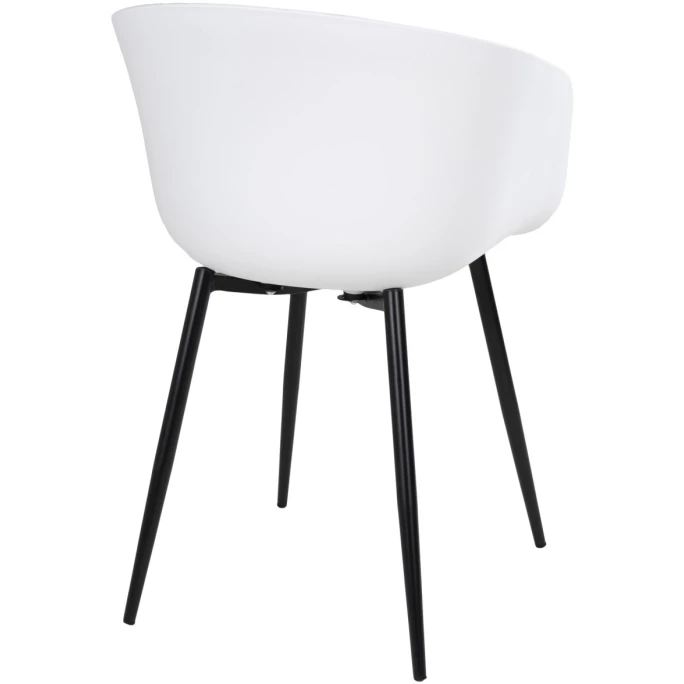 House Nordic Roda Stühle - 2er-Set - 2er-Set: 53x54,5x79 Cm - Weiß – Bild 4