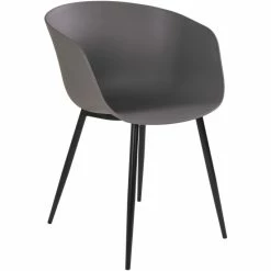 House Nordic Roda Stühle - 2er-Set - 2er-Set: 53x54,5x79 Cm - Grau