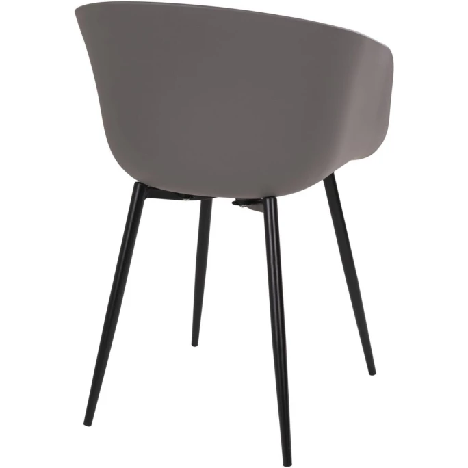 House Nordic Roda Stühle - 2er-Set - 2er-Set: 53x54,5x79 Cm - Grau – Bild 3