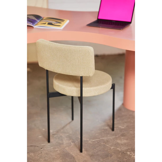 HK Living Dining Chair Stuhl - 46x54x81 Cm - Kensington – Bild 2