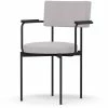 HK Living Dining Chair Stuhl Mit Armlehnen - 56x54x81 Cm - Kidstone