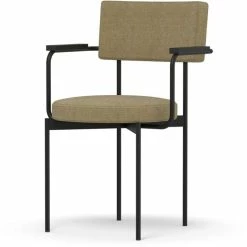 HK Living Dining Chair Stuhl Mit Armlehnen - 56x54x81 Cm - Kensington