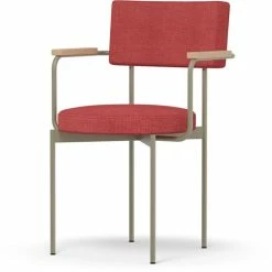 HK Living Dining Chair Stuhl Mit Armlehnen - 56x54x81 Cm - Askrigg
